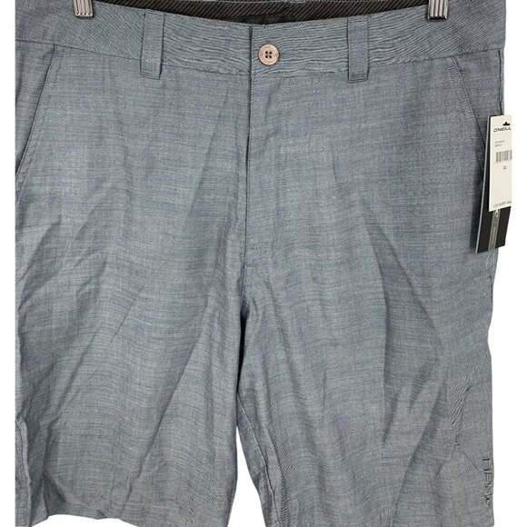 ONeill Mens Hybrid Boardwalk Shorts 33 Blue Lightweight Comfortable Durable New - Picture 2 of 7